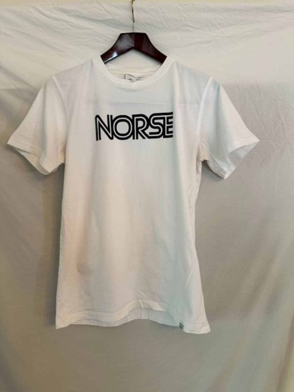 Norse Projects Niels Nautical Logo T-Shirt White Men's Large